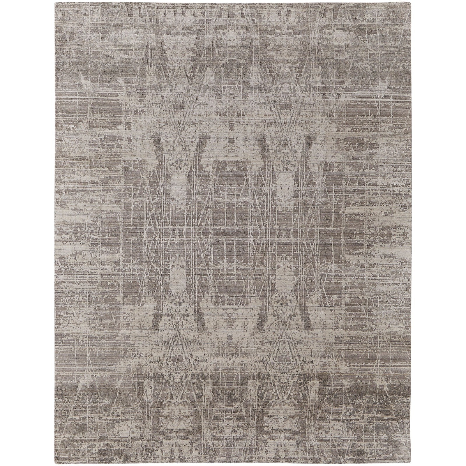 Feizy Eastfield 69A5F Modern Abstract in Gray/Ivory