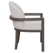 Pulaski Furniture Anderson Park Moose Trail And Frontier Brown Upholstered Dining Host Chair
