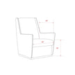 Surya Olivier Accent Chair Clearance