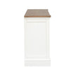 Magnussen Home Kingston Whisper White & Cerused Nutmeg Credenza