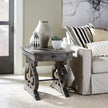 Magnussen Home Bellamy Peppercorn Rectangular End Table
