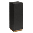 Pulaski Furniture Small Lava Stone Metal Base Pedestal