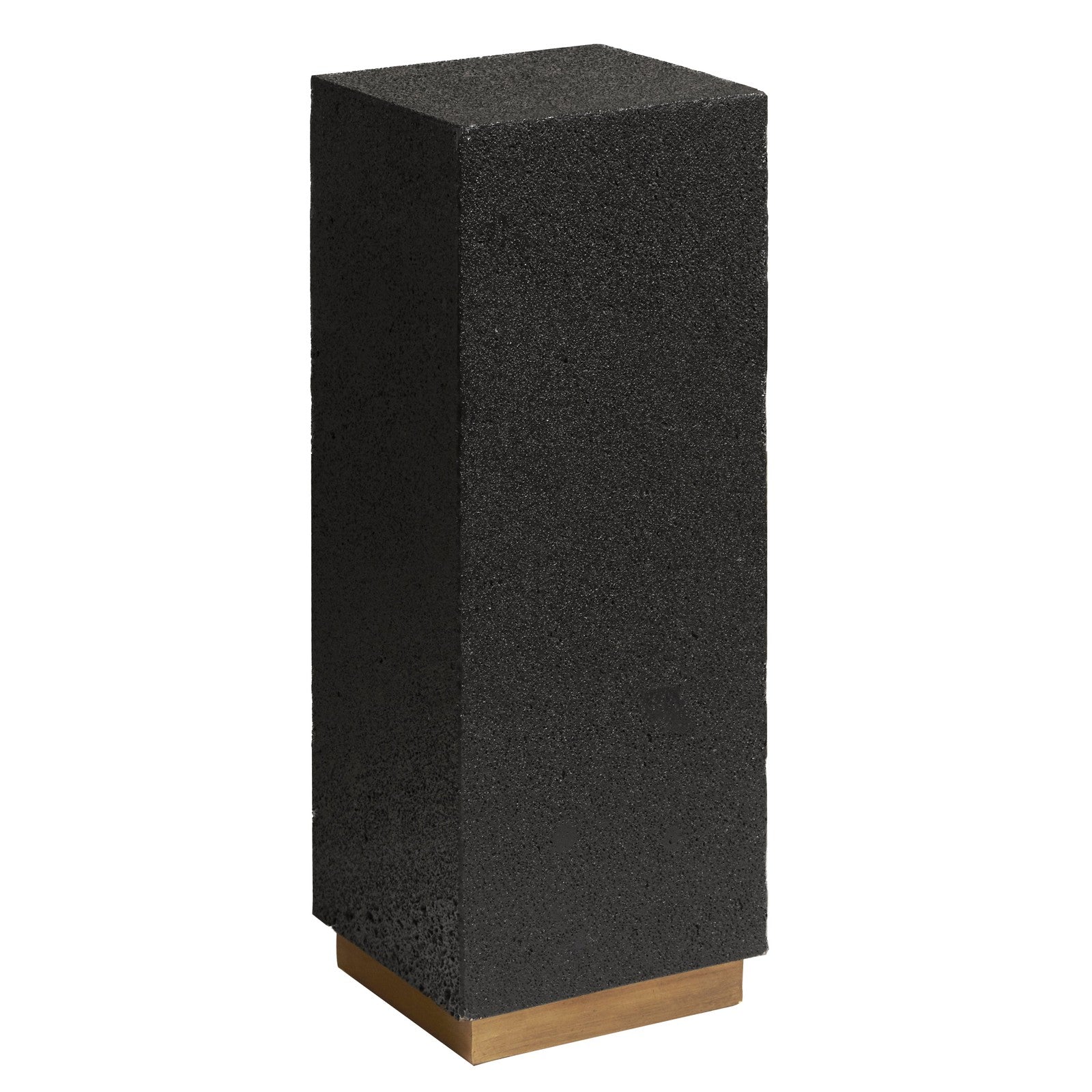 Pulaski Furniture Small Lava Stone Metal Base Pedestal