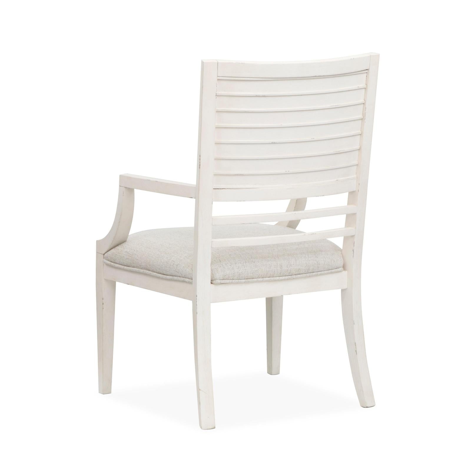 Salt Life Home Echo Isles Sea Pearl and Driftwood Upholstered Arm Chair Two Pack