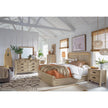 Salt Life Home Sunset Cove Sanibel Brown Drawer Dresser with Landscape Mirror I