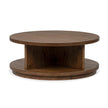 Magnussen Home Oswald Brown Round Cocktail Table