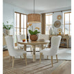 Salt Life Home Sunset Cove Sanibel Brown Extendable Round Dining Table