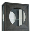 Pulaski Furniture Pulaski Furniture Accents Dark Wood Side Entry Curio Cabinet