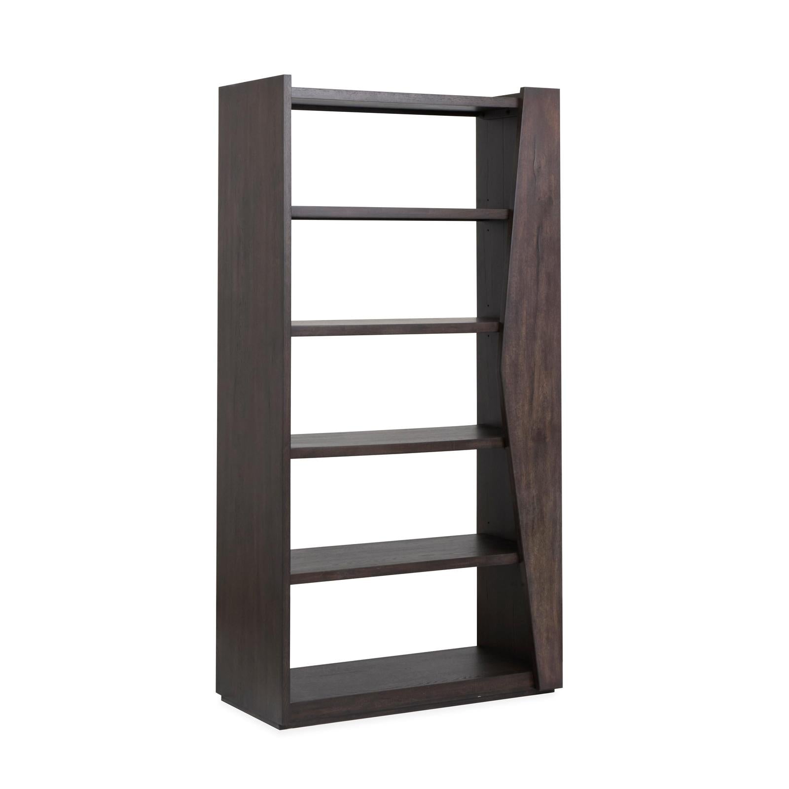 Magnussen Home Tauren Coffee Bean Bookcase