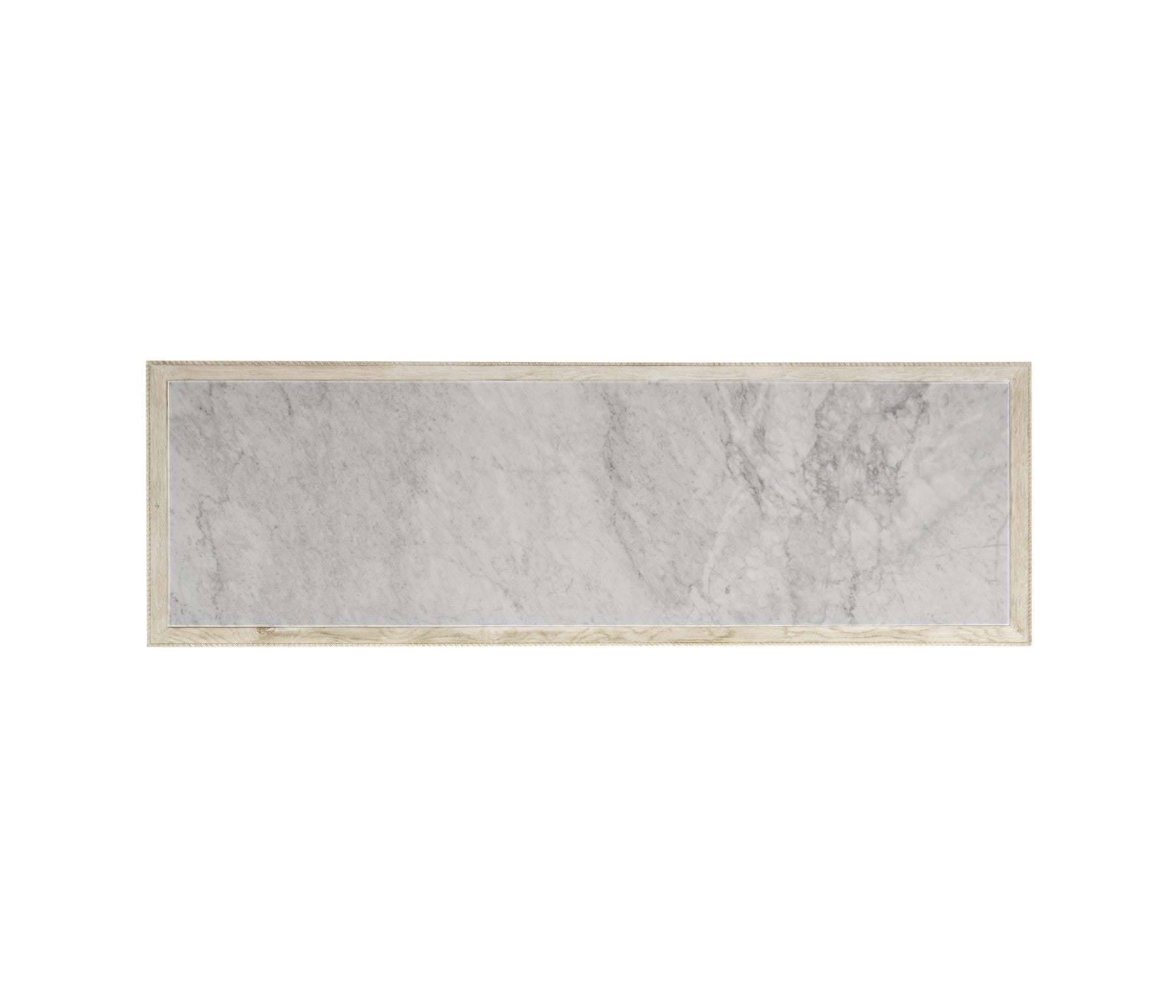 Jonathan Charles York Venetian White Oak Console