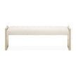 Michael Amini Lotus Bay Bench - Sand