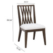 Pulaski Furniture Asher Park Piano Brown Side Chair Set of 2