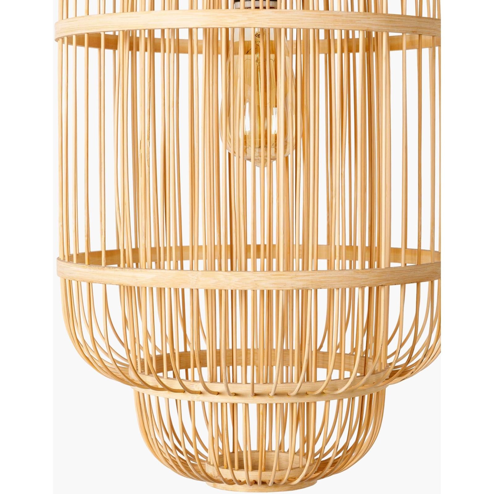 Surya Ornado Bamboo Pendant Clearance