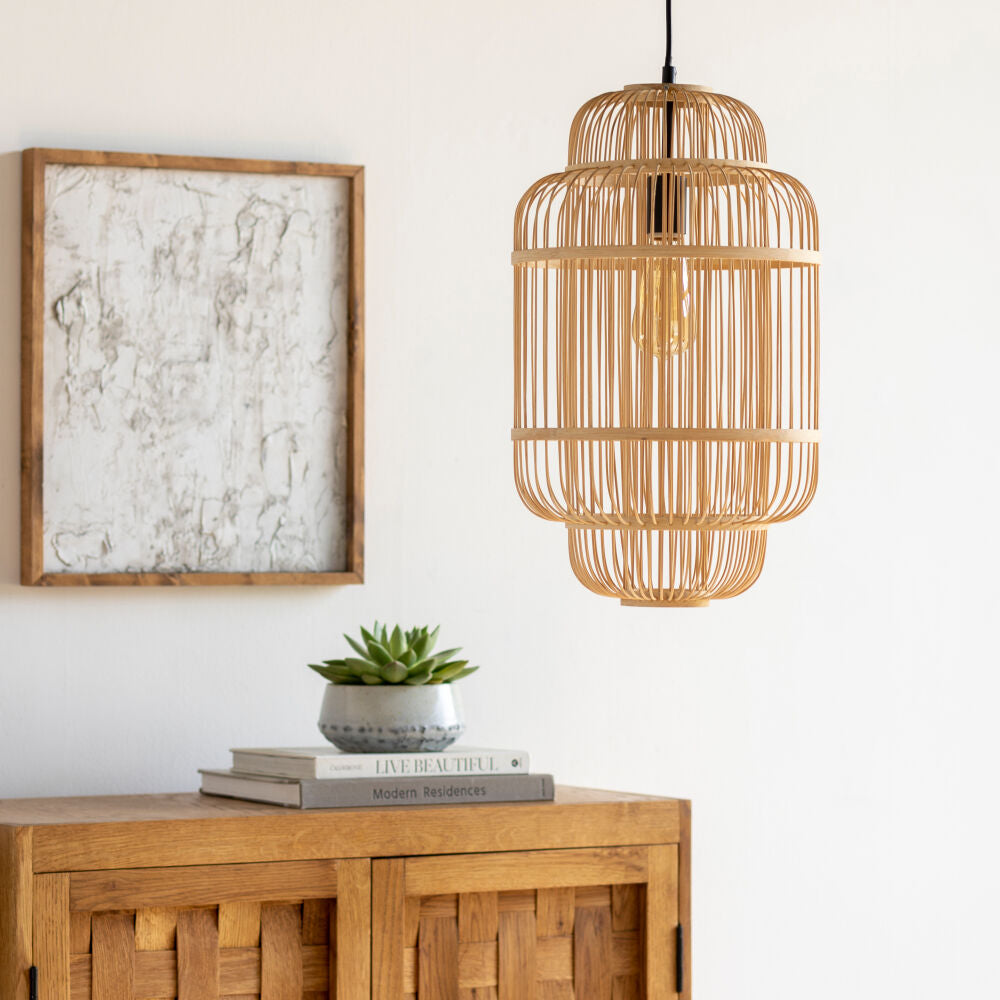 Surya Ornado Bamboo Pendant