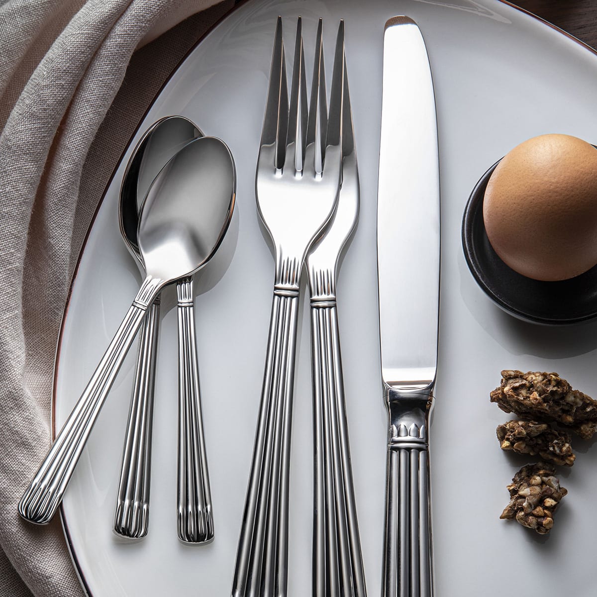 Christofle Osiris Stainless Steel  Butter Spreader