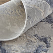 Feizy Laina 39G8F Transitional Abstract in Ivory/Blue