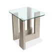 Magnussen Home Bartlett Smokey Pine Rectangular End Table