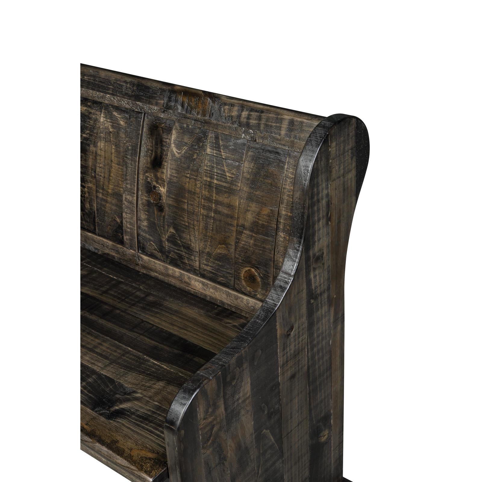 Magnussen Home Bellamy Peppercorn Bench