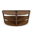 Magnussen Home Connolly Brown Demilune Sofa Table