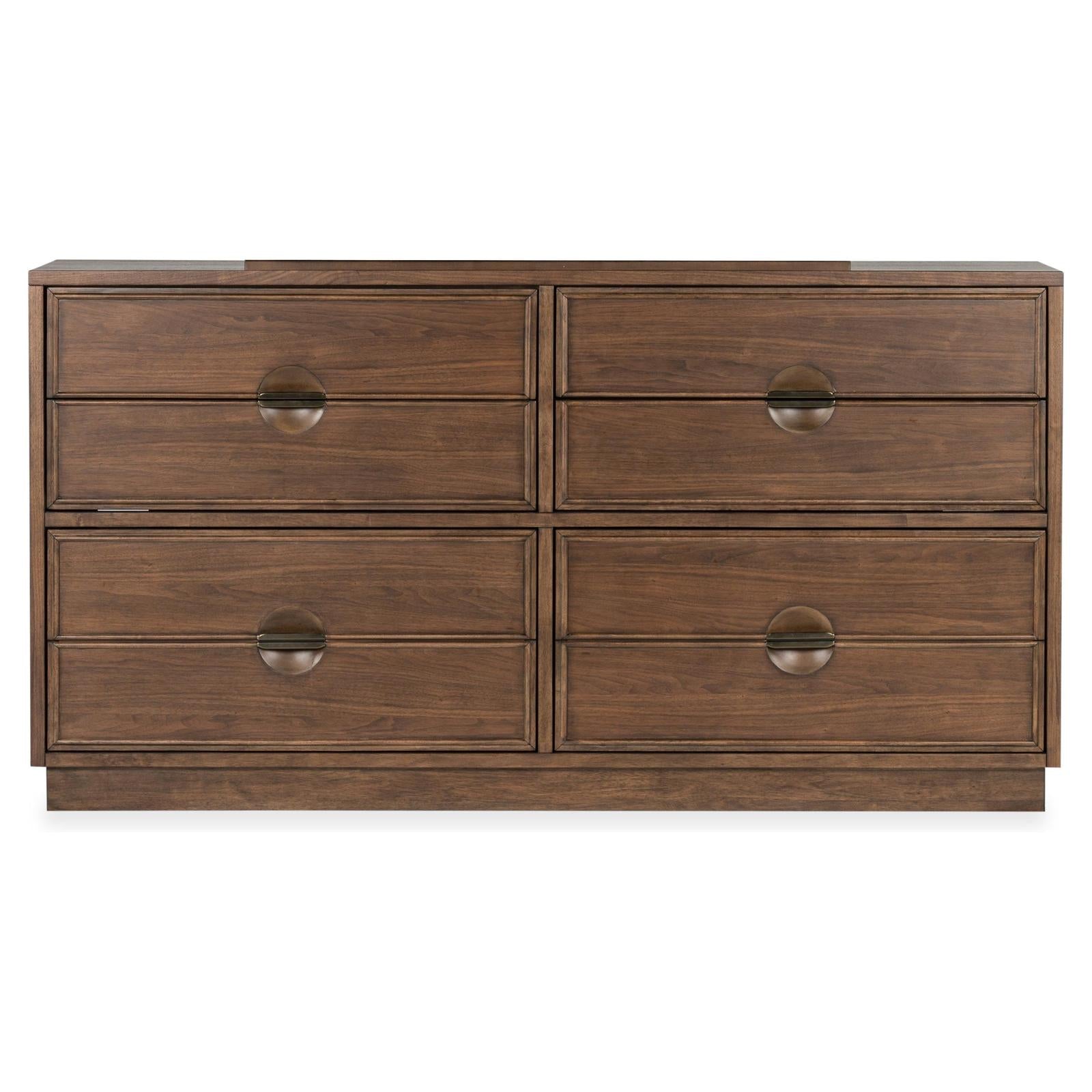 Magnussen Home Selena Brown Double Drawer Dresser