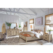 Salt Life Home Sunset Cove Sanibel Brown Drawer Dresser with Landscape Mirror I