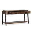 Magnussen Home Hallie Milk Chocolate & Dark Chocolate Rectangular Sofa Table