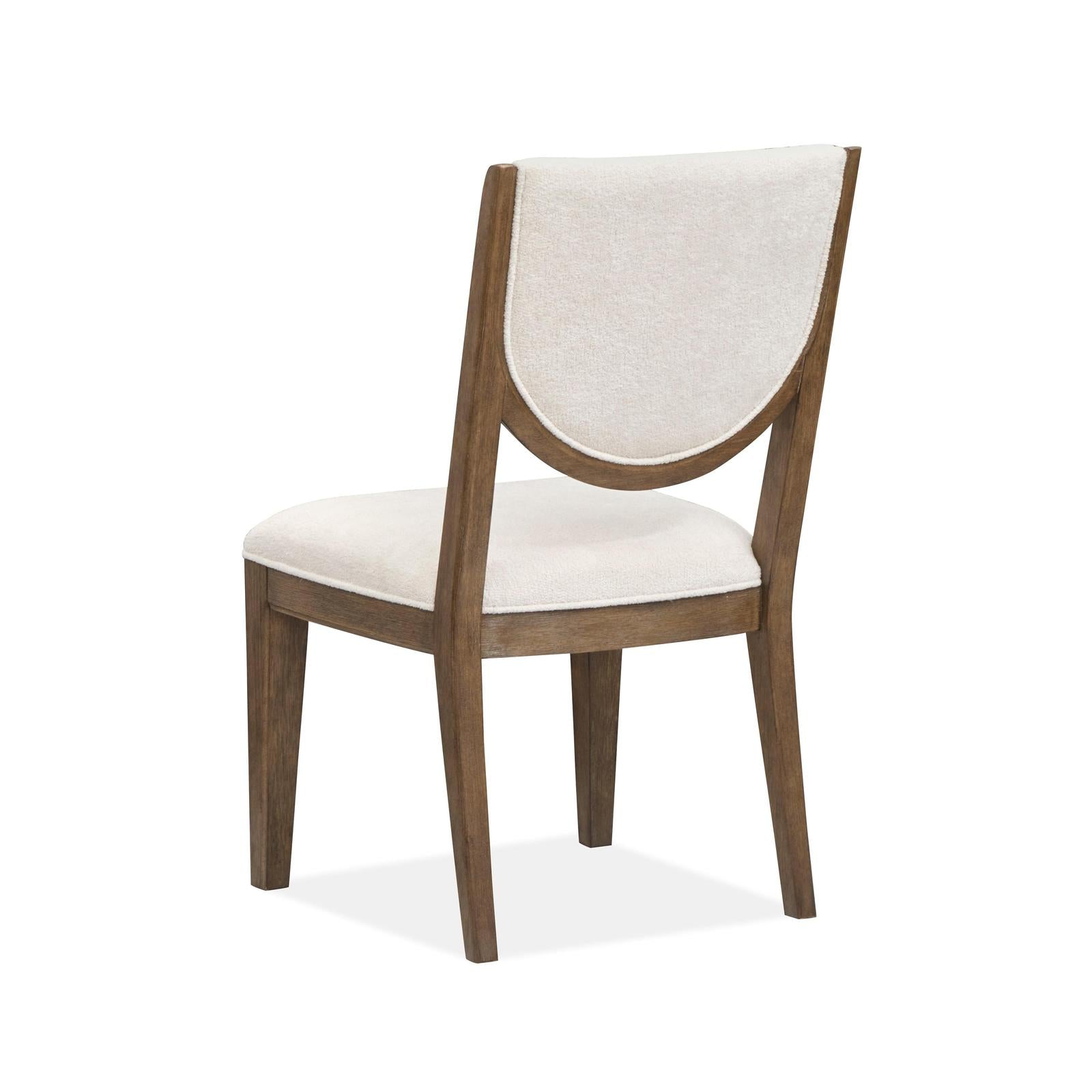 Magnussen Home Westbourne Dark Umber Upholstered Side Chair Set of 2