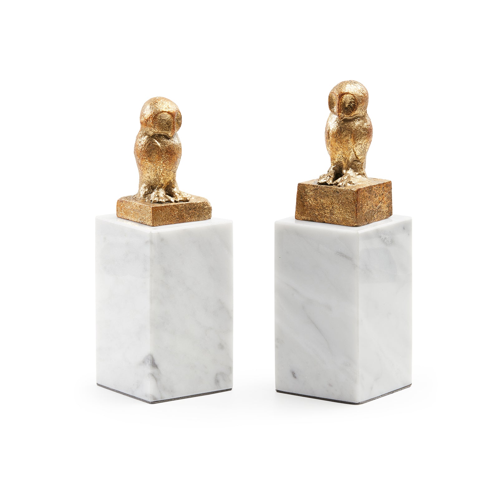 Villa & House Owl Statue - Set of 2