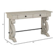 Magnussen Home Bronwyn Alabaster Rectangular Sofa Table