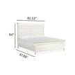 Salt Life Home Echo Isles Sea Pearl and Driftwood King Classic Panel Bed