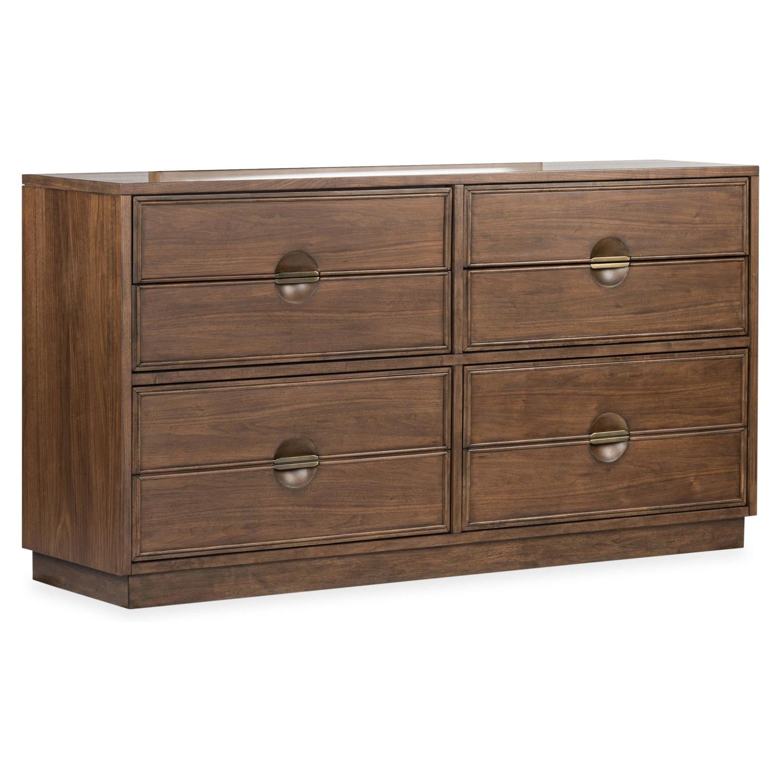 Magnussen Home Selena Brown Double Drawer Dresser