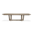 Magnussen Home Braelyn Dorian Grey Extendable Trestle Dining Table