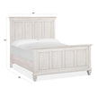 Magnussen Home Newport Alabaster Bed