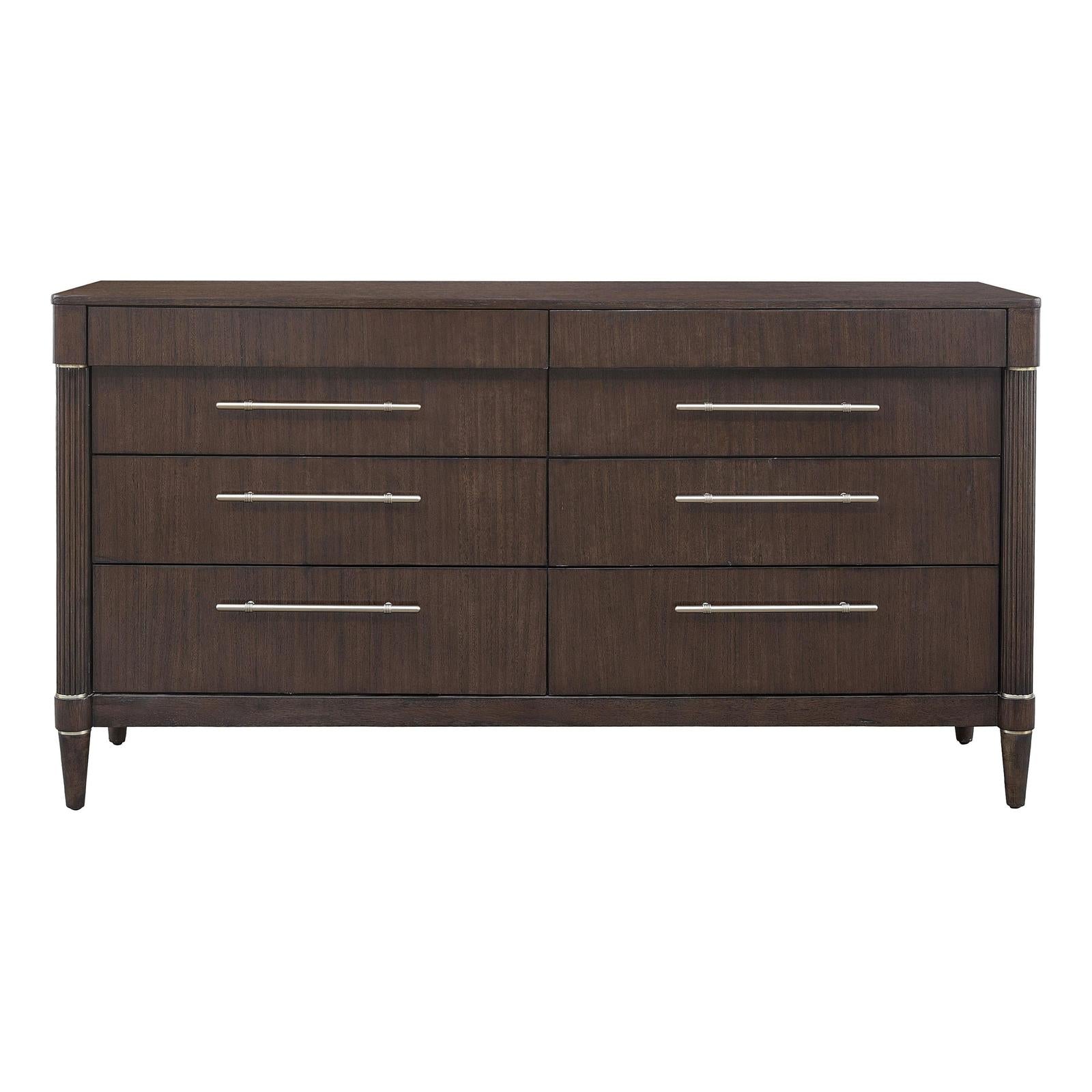 Pulaski Furniture Asher Park Piano Brown 8 Drawer Dresser