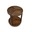 Magnussen Home Connolly Brown Round End Table