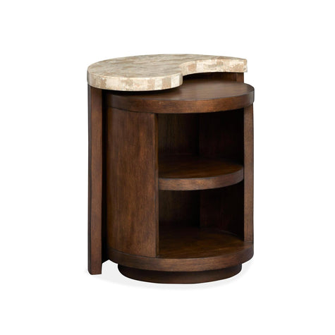 Magnussen Home Mcpherson Burnt Umber End Table