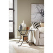 Magnussen Home Sawyer Toasted Nutmeg And Smoked Iron Rectangular End Table