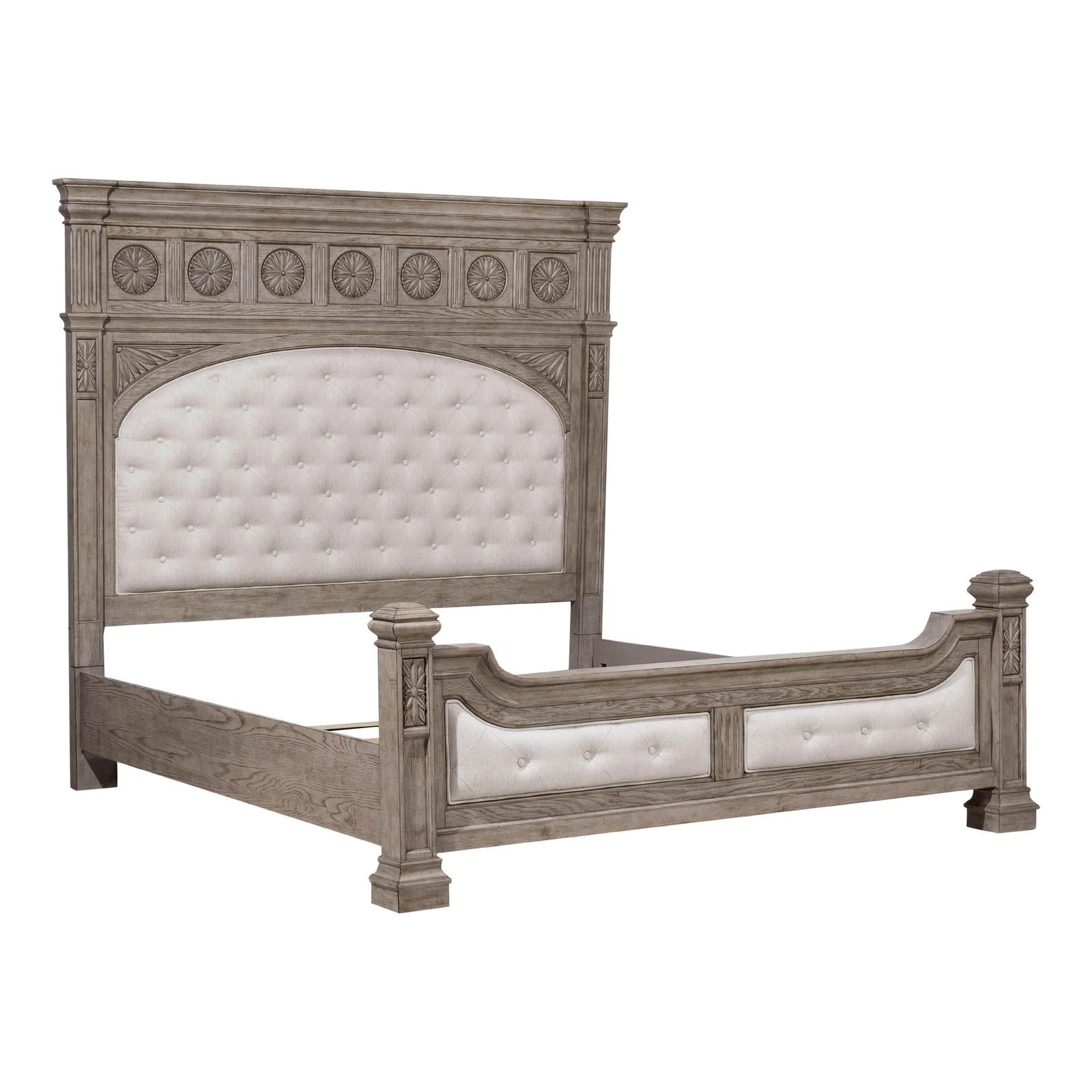 Pulaski Furniture Kingsbury French Gray Panel Bed