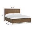 Magnussen Home Lindon Belgian Wheat & Coffee Bean Bed