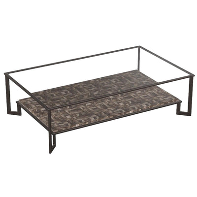 Vanguard Rocco Rectangle Cocktail Table - Dark Bronze