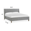 Magnussen Home Lindon Belgian Wheat & Coffee Bean Bed