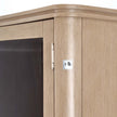 Michael Amini West Kensington Display Cabinet - Sea Salt Caramel