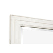 Salt Life Home Echo Isles Sea Pearl and Driftwood Double Drawer Dresser with Landscape Mirror