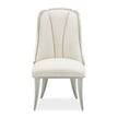 Michael Amini Penthouse Ash Gray Dining Side Chair - Set of 2