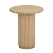 TOV Furniture Chelsea Oak Ash Wood Entry Table