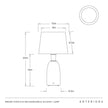 Arteriors Stratus Rechargeable Accent Lamp