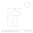 Arteriors Struzzo Accent Lamp