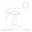 Arteriors Struzzo Accent Lamp