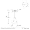 Arteriors Eos Rechargeable Accent Lamp