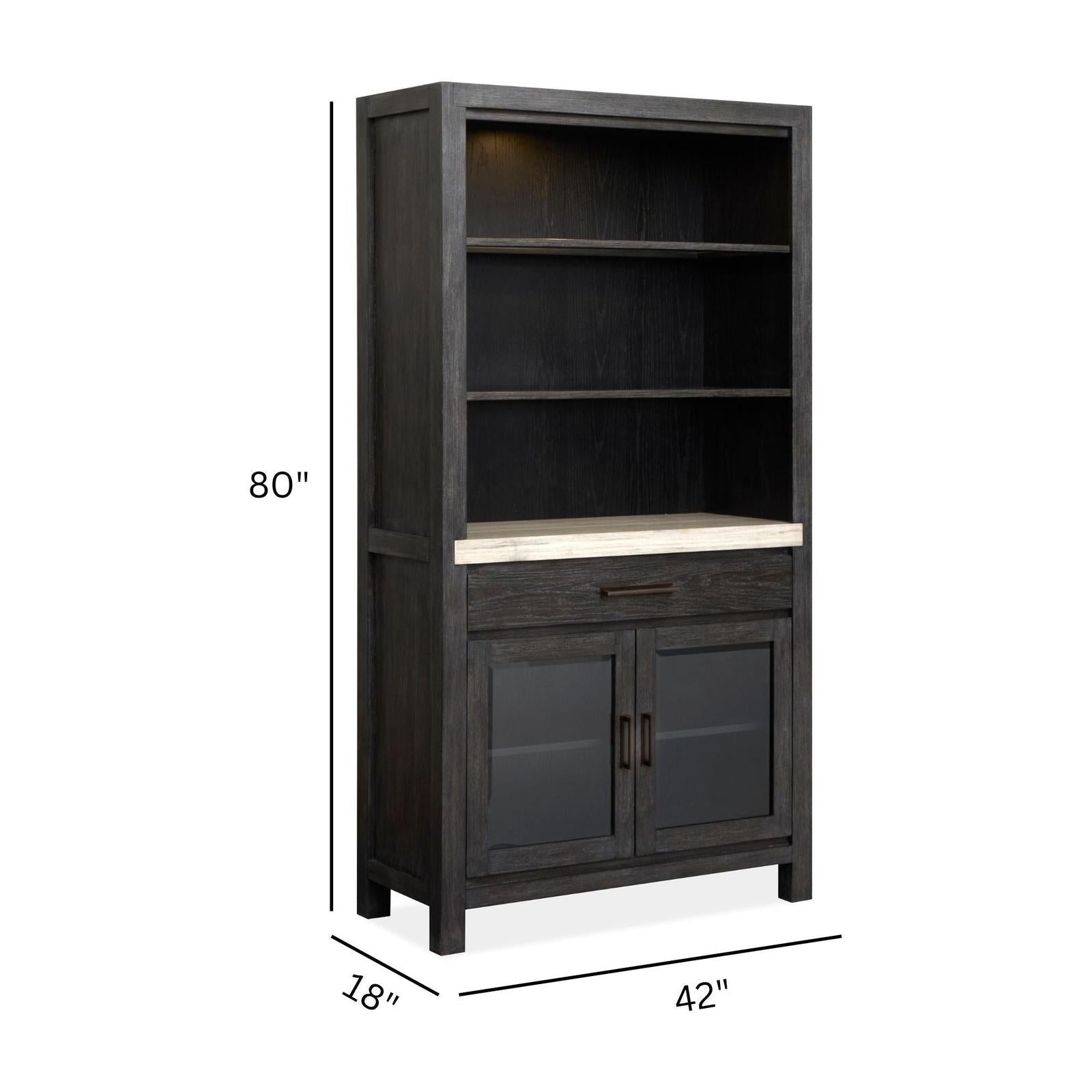 Magnussen Home Plum Creek Display Cabinet